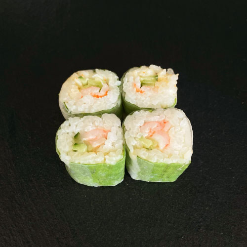 Crevettes concombre spicy